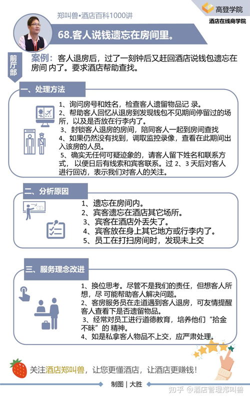 妥善處理客人物品遺留，酒店管理中的服務(wù)與風(fēng)險(xiǎn)管控